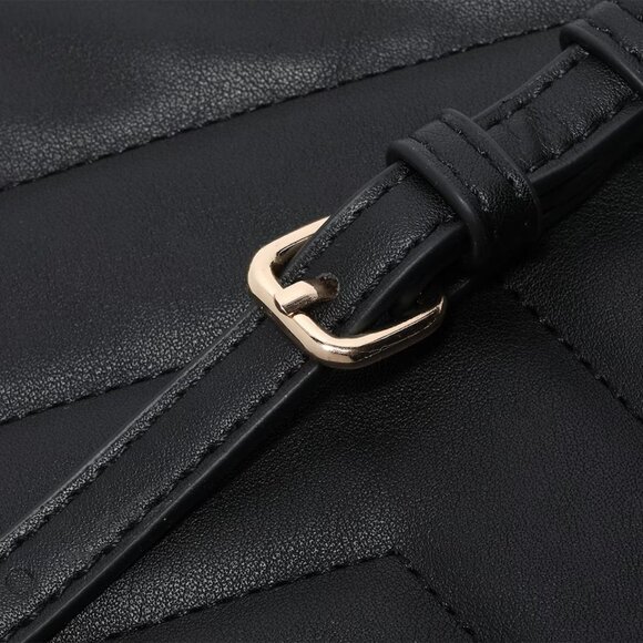 *Kelly & Katie Black 2-Way Day To Night Clutch - Picture 3 of 6